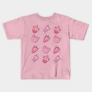 Cat Dessert Kids T-Shirt